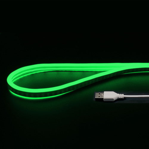 日本トラストテクノロジー USBネオンチューブライト 2m グリーン NEONLT2M-GR