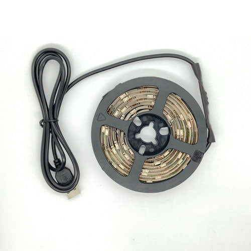 日本トラストテクノロジー USBテープLED 2m 流れるRGB TPLED2M-RGBB