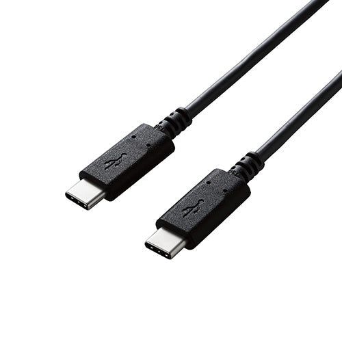 エレコム USB2.0ケーブル/C-Cタイプ/認証品/PD対応/3A出力/1.5m/ブラック U2C-CC15NBK2