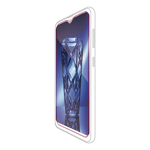 エレコム Galaxy A21/ガラスフィルム/0.33mm/ブルーライトカット PM-G204FLGGBL