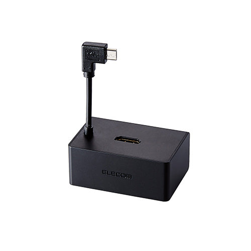 エレコム スタンド型アダプター/Fire TV Stick専用/LANポート付 DH-FTHDL01BK