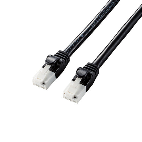 エレコム LANケーブル/CAT6A/爪折れ防止/7.0m/ブラック LD-GPAT/BK70