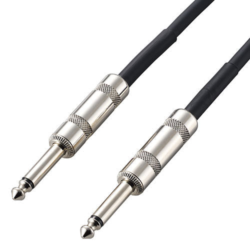 エレコム アナログケーブル シールドケーブル φ6.3-φ6.3 3m 楽器用 黒 DH-SH30BK