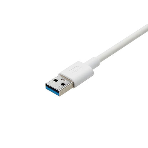 エレコム USB-A 1Gbps有線LANアダプター(USBハブ付き)(白) EDC-GUA3H2-W