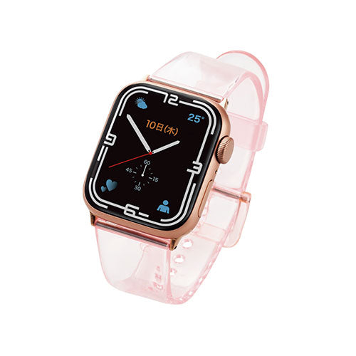 エレコム Apple Watch用クリアバンド(41/40/38mm) AW-41BDUCPNC