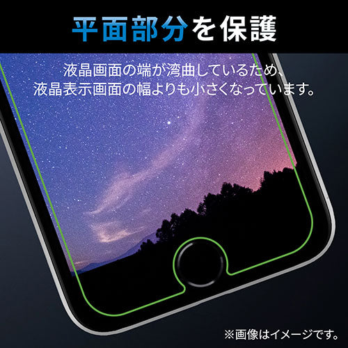 エレコム iPhone SE 第3世代 ガラスフィルム ゴリラ 0.21mm PM-A22SFLGO