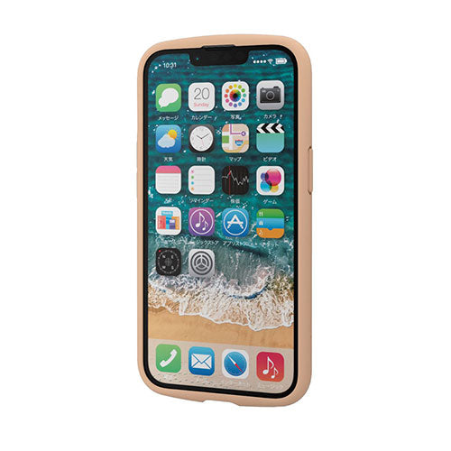 エレコム iPhone 14 TOUGH SLIM LITE フレームカラー 背面ガラス PM-A22ATSLFCGBE