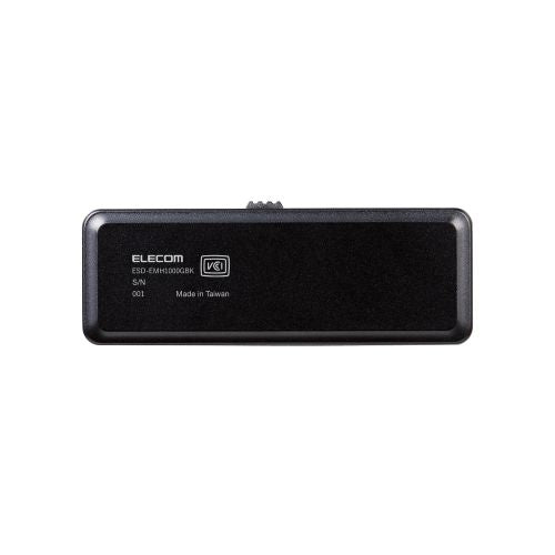 エレコム 外付けポータブルSSD ESD-EMH1000GBK