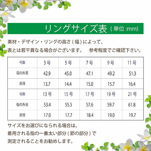 Sepia ハワイアンジュエリー 指輪 リング メンズ レディース ペア ステンレス ゴールド シルバー 金属アレルギー 対応 15号 0011pms-083-15