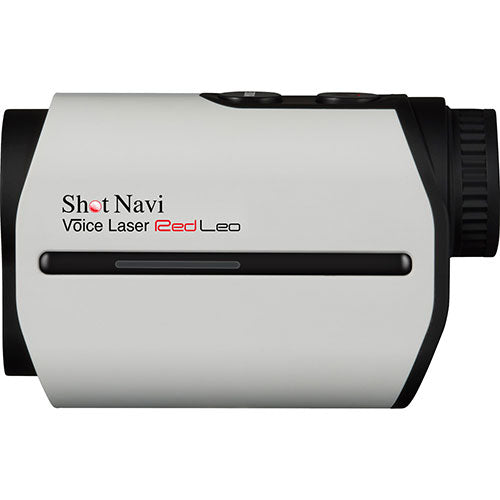 ショットナビ ゴルフ用レーザー測定器 Voice Laser Red Leo ホワイト VoiceLaserRedLeoWH