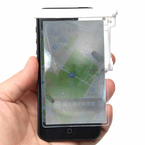 サンコー iPhone5対応らくらく操作ルーペ IP5ROPLP