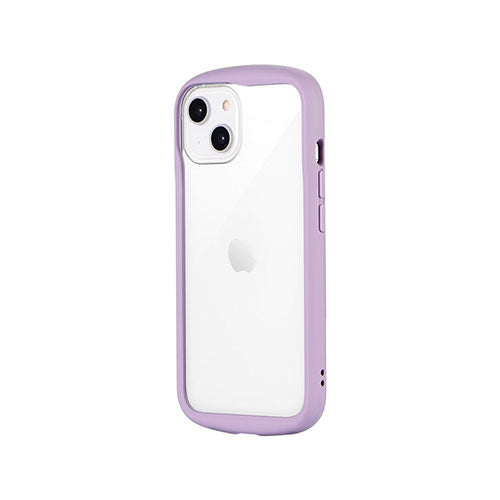 LEPLUS NEXT iPhone 14/13 耐衝撃ハイブリッドケース Cleary ラベンダー LN-IM22PLCPP