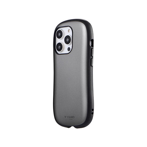 LEPLUS NEXT iPhone 14 Pro 耐衝撃ハイブリッドケース ViAMO personal メタルシルバー LN-IP22VMPKSV
