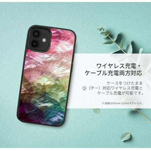 ikins 天然貝ケース for iPhone 13 mini Water flower I21041i13MN