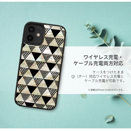 ikins 天然貝ケース for iPhone 13 Pyramid I21059i13