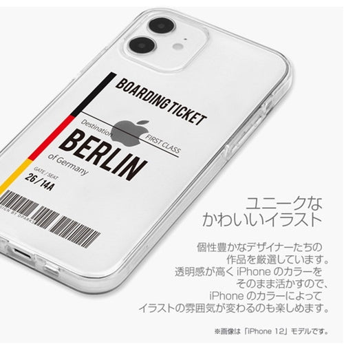dparks ソフトクリアケース for iPhone 13 Pro london DS21197i13P