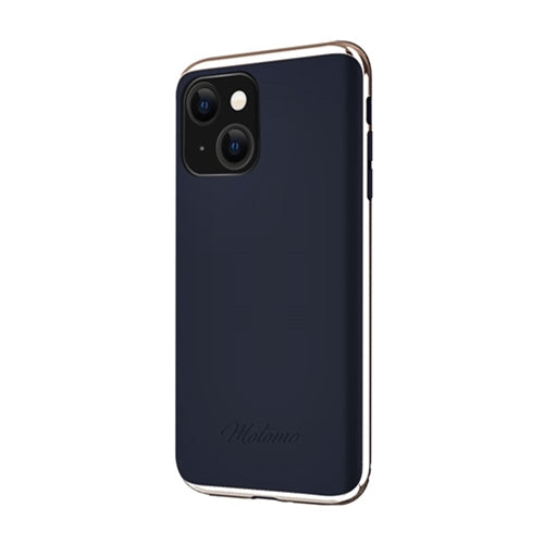 motomo INO LINE INFINITY CASE for iPhone 13 Chrome Gold Rayal Indigo MT21564i13IG