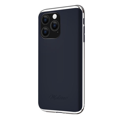 motomo INO LINE INFINITY CASE for iPhone 13 Pro Chrome Silver Rayal Indigo MT21581i13PIG