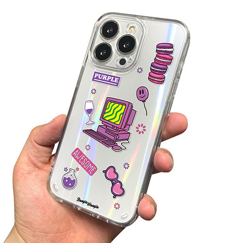 BOOGIE WOOGIE ブギウギ オーロラケース for iPhone 13 Pro Purple BW22012i13PPL