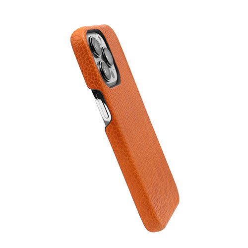 abbi SIGNATURE BELUGA ベルーガ イタリアンレザーバックカバー for iPhone 13 Pro タン ABS22320i13P