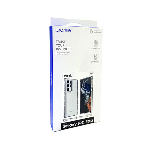 araree Galaxy S22 Ultra FLEXIELD クリア AR22445S22U