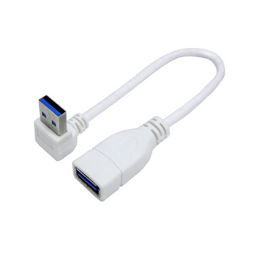 変換名人 USB3.0L型ケーブル延長20(上L) USB3A-CA20UL