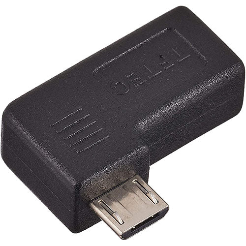変換名人 変換プラグ microUSB→microUSB左L型(フル結線) USBMC-LLF