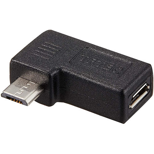 変換名人 変換プラグ microUSB→microUSB右L型(フル結線) USBMC-RLF