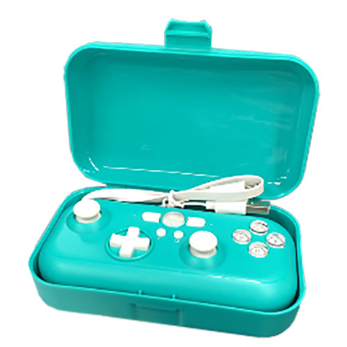 アンサー Switch/Switch Lite用 ワイヤレスコントローラ Jr.(ターコイズ) ANS-SW124TQ