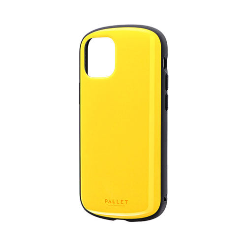 LEPLUS iPhone 12 mini 超軽量・極薄・耐衝撃ハイブリッドケース PALLET AIR イエロー LP-IS20PLAYE
