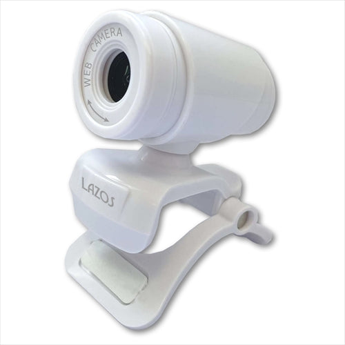 10個セット Lazos Webカメラ HD ホワイト L-WCHD-WX10