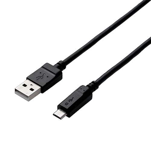 【5個セット】エレコム microUSBケーブル/2A出力/スタンダード/通信・充電/2m/ブラック MPA-AMB2U20BKX5