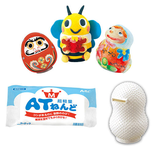【5個セット】ARTEC 粘土の貯金箱芯材 ATねんどM付 ATC23853X5