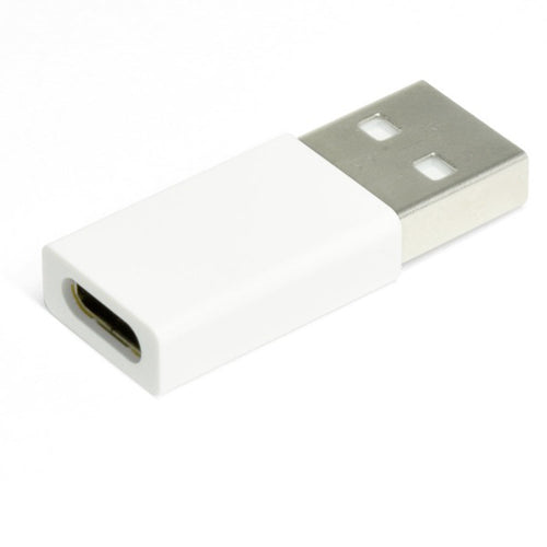 【10個セット】 日本トラストテクノロジー TypeC→USB2.0(A)変換コネクター (ホワイト) TCU20A-WHX10