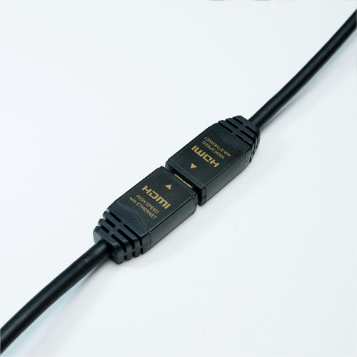 【5個セット】 HORIC HDMI延長ケーブル 0.5m ブラック HDFM05-122BKX5