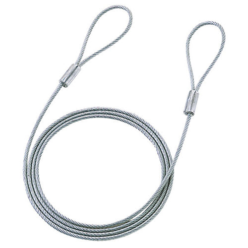【10個セット】 サンワサプライ eセキュリティ(ワイヤー、1.5m・3.5mm) SLE-1WX10