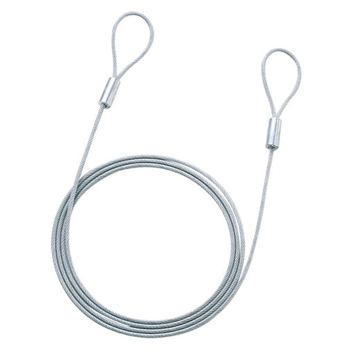 【10個セット】 サンワサプライ eセキュリティ(ワイヤー、2.0m・3.5mm) SLE-1W-2X10