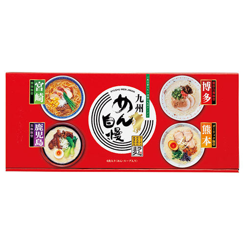 【6食×5セット】 九州めん自慢 22332907X5