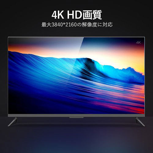【5個セット】 VENTION HDMI 延長ケーブル 5m Black 4K対応 VA-1765X5