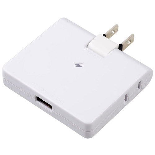 5個セット YAZAWA 雷ガード付コーナータップ2AC+1USB2.4Aホワイト H6CK3001UWHX5