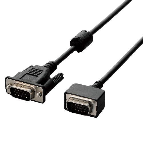 5個セット エレコム コンパクトコネクタD-Sub15ピンケーブル CAC-C50BKX5