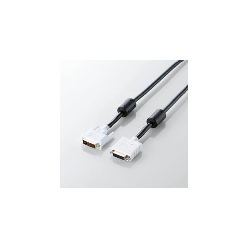 5個セット エレコム DVI延長ケーブル(アナログ デジタル) CAC-DVIE20BKX5
