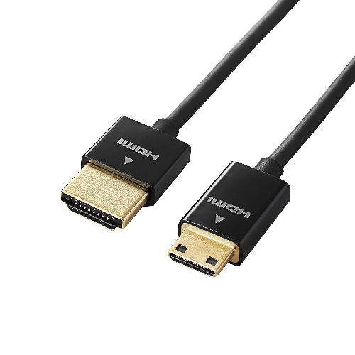 5個セット エレコム イーサネット対応スーパースリムHDMIケーブル(A-C) CAC-HD14SSM15BKX5