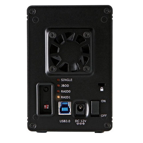ラトックシステム USB3.0 RAIDケース (HDD2台用・ホワイトシルバー) RS-EC32-U3RWSZ