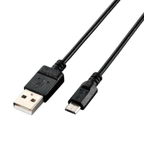 エレコム エコUSB2.0ケーブル(A-microBタイプ) U2C-JAMB09BK