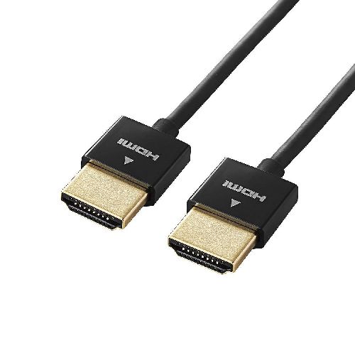 エレコム イーサネット対応スーパースリムHDMIケーブル(A-A) DH-HD14SS07BK