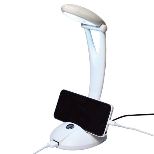 旭電機化成 スマホが充電できるスタンドライト 810975