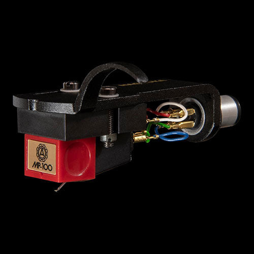 NAGAOKA MP型ステレオカートリッジ MP-100 MPシリーズ高性能エントリーモデル ヘッドシェル付き MP100H
