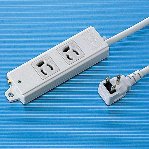 サンワサプライ 工事物件タップ(2個口・3m) TAP-KE2L-3