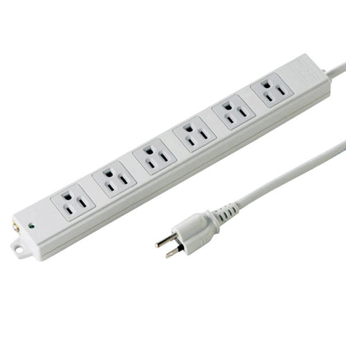 サンワサプライ 工事物件タップ(6個口・3m) TAP-KE6N-3
